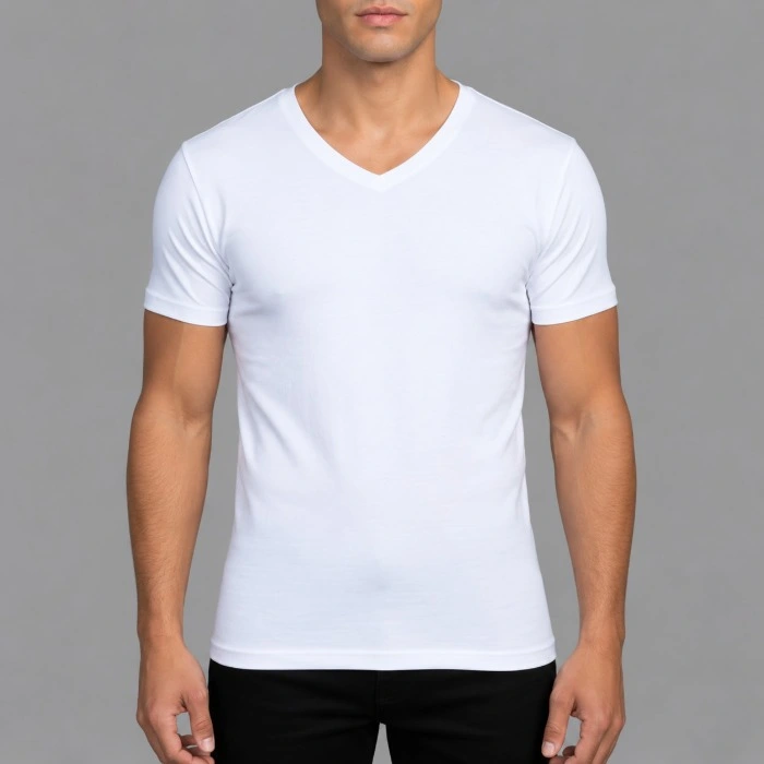 Signature Men S V Neck With Sleeve Vest